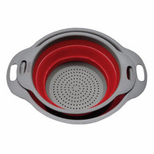 Load image into Gallery viewer, Set Silicone Kitchen Vegetable And Fruits Washing Drying Folding Rack Strainer Holder