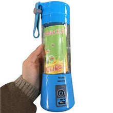 Load image into Gallery viewer, 3 Colors 380ml Portable USB Juicer Cup